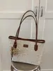 Bolso de mano retro estilo coreano, gran capacidad, diseño nuevo, adecuado para ir al trabajo y uso casual, bolso de compras con estampado de leopardo para mujer