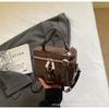 Bolso de Cubo de Mano Retro de Alta Gama de Moda 2026 Nuevo Bolso de Hombro Casual de Moda Diseño de Nicho Bolso Cruzado