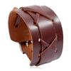 Suministro directo de fábrica Europa y Estados Unidos nueva pulsera de cuero retro para hombre personalidad motociclismo pulsera de cuero ancha pulsera