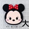Grande e Pequeno Minnie Rato em Pé DIY Acessórios de Decoração de Desenho Animado Remendo Furo Capa de Celular Fivela Adesivo para Sapato Chinelo