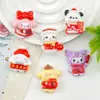 Dibujos Animados Año Nuevo Sanrio Accesorios de Resina DIY Pasador Hecho a Mano Llavero Funda para Teléfono Móvil Imán para Refrigerador Hebilla de Zapato Accesorios