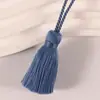 Pingentes de Nó Chinês em Estoque em 44 Cores, Adequados para Cortinas, Sachês, Marcadores de Página e Acessórios, Disponíveis em Cores Duplas