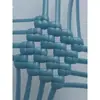 Material de Ratán Plano de 5 mm Material Tejido a Mano para Tejer Bolsas Cestas de Flores Ratán de Plástico Tejido de Ratán Ratán de Imitación Tira Tejida Tira No