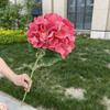 Impresión 3D individual de flores de simulación de hortensia, decoración para bodas y el hogar, flores falsas al por mayor