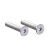Parafusos de Cabeça Cônica com Soquete Hexagonal Aço Inoxidável 201 Parafusos de Cabeça Cônica com Soquete Hexagonal Parafusos de Copo Plano M3-M8