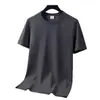 Fábrica Especializada en Camisetas de Manga Corta para Hombre Tallas Grandes Holgadas Casuales para Usar Debajo, Camisetas de Moda, Tops Deportivos de Media Manga