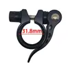 Abrazadera de sillín de bicicleta de montaña 25.4/28.6/31.8/34.9mm Abrazadera de tija de sillín de liberación rápida Sujetador de tubo de asiento