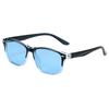Nuevas gafas de sol de moda transfronterizas europeas y americanas para hombres y mujeres con gafas de sol cuadradas, gafas clásicas con forma de uña de arroz Y7009