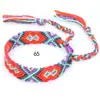 Popular en Europa y América: Pulseras Tejidas Arcoíris Hechas a Mano en Estilo Étnico Nepalí, Venta al por Mayor de Joyería