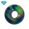 Huagang Gem Orifício Completo Esférico OPAL Imitação Opala Gem Pedra Nua Pingente Artificial OP35