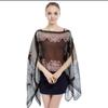 Lenço de Verão Retro Estilo K Flor de Caju Versátil para Praia Botão Lenço de Seda Feminino Chiffon Proteção Solar para Ciclismo Xale Atacado