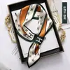 Bufanda Larga de Seda para Mujer 2026 Estilo Nuevo Bufanda para el Cuello con Tacto de Alta Gama, Bufanda Pequeña de Alta Gama Moderna y Elegante para Combinar con Camisas