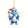 Pendente Decorativo de Natal da Amazon Transfronteiriço Dinossauro de Natal Bebê Pendurado