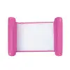 Flotador Hamaca para Piscina Transfronterizo, Cama Flotante Plegable Rayada, Sillón Lounge Inflable para Agua, Flotador Inflable de PVC de Verano