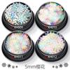 Venta al por mayor transfronteriza 5mm lentejuelas con forma especial de flor de cerezo belleza de uñas flujo joyería de cáñamo DIY pegamento crema relleno delgado para mascotas