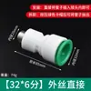 Conector Rápido para Tubería de Agua PPR 4 Puntos 6 Puntos Sin Planchado Sin Soldadura por Fusión en Caliente Tipo Enchufe Accesorios para Tubería de Agua Caliente y Fría 20 25Pe