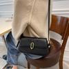 Bolso Cruzado Ins para Mujer 2021 Nuevo de Moda Tendencia Celebridad de Internet Bolso de Axila Estilo Ins Francés Nicho Bolso de Hombro Único Tipo Sillín