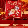 2026 Festival del Sobre Rojo Universal Creativo Dibujos Animados Infantil Personalizado Año Nuevo Dinero de la Suerte Bolsa de Sobre Rojo