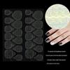 Manicure Usando Ferramentas de Unha Pacote Atacado Conjunto Completo de Lixas de Manicure Folhas de Limpeza Palito de Madeira Cola Cola Amarela Cola Jelly Conjunto