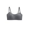 Sujetador Deportivo de Secado Rápido para Mujer, Sujetador de Espalda Bella Sin Costuras con Tirantes Finos, Push-Up, Cuello Cuadrado, Sujetador Delgado Transpirable de Verano