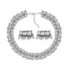 Juego de Collares Gargantilla Corta Versátiles de Perlas Artificiales para Bodas Transfronterizas, Juego de Collares Gargantilla Exagerados y Elegantes, Exquisitos Accesorios de Banquete