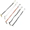 Alfinete de roupa fivela de rosca alfinete corda de pendurar cor material corda de pendurar roupa grão de pendurar fio de etiqueta de roupa