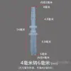 6 conectores de tubería de agua pasantes, adaptador de conversión de tamaño reductor de 2 vías de 12 mm, 10 conectores de manguera de plástico con púas rectos de 8 mm, otros