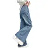 Pantalones Acampanados para Niñas Otoño 2026 Estilo Nuevo Jeans de Cintura Media para Niños Pantalones Largos Sueltos Elegantes Casuales para Niñas
