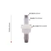 Válvula de retenção de plástico 6mm Tipo Pagoda plástico corta-fluxo retenção check valve resistência à água resistência ao ozônio válvula de retenção miniatura