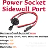 2 Piezas 10Awg Conector Sae Toma de Corriente y 10Awg Cable de Extensión Sae de 1.3 Pies