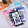 70% de descuento Botón Inflable Color Bolsa de Aire Transparente Bolsa para Teléfono Móvil Pantalla Táctil Natación Buceo Bolsa Sellada para Llevar