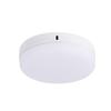 Foco LED de superficie de aluminio sin marco con protección ocular y efecto de luz suave para el hogar, luz descendente cuadrada redonda de bajo consumo