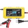 Cargador de Batería de Plomo-Ácido y Litio-Hierro 12V6A Reparador Automático de Baterías Carga Eficiente Modo Multibatería