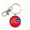NFL Novo Time 32 Chaveiro de Liga de Zinco Time Gem Chaveiro para Carro Bolsa Venda Direta da Fábrica Em Estoque