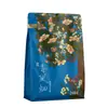 Sacos Personalizados para Embalagem de Nozes com Estampagem UV e Auto-Selagem, Selagem de Oito Lados para Chá, Alimentos, Café, Fábrica de Serigrafia Digital, Transfronteiriço