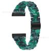 Adecuado para correa Fitbit Versa4/sense2 versa3 correa de reloj de metal delgada de resina de cintura pequeña