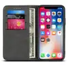 Adequado para Apple Iphone18/16 Plus/17Pro Max Carteira Magnética Forte de Couro de Bezerro com Compartimento para Cartões Capa de Celular de Couro