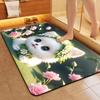 Tapete de chão para animais de estimação visual 5D a olho nu tapete de chão de lama de diatomáceas tapete de chão de banheiro tapete absorvente para os pés de banheiro tapete de porta de entrada