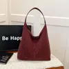 Bolsa de Tote Casual para Viaje, Bolso de Hombro Simple para Mujer, Nuevo Bolso de Mano Simple para el Hombro Moda Otoño 2025