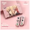 Hatsune Nero 2021 Nueva funda protectora mate para switch oled NS oled funda de color TPU dividida