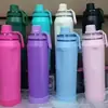 Producto Nuevo Exclusivo Transfronterizo Taza Térmica de Acero Inoxidable 304 Pintada en Spray Olla Portátil para Viajes al Aire Libre Olla Espacial de Múltiples Capacidades