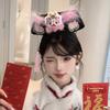 Diadema Gege estilo palacio noble aro para la cabeza bandera leyenda de Zhen Huan emperatriz concubina imperial pasador accesorios para el cabello tocado accesorios para el cabello