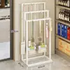 Estante de Exhibición para Mopas y Escobas de Supermercado, Estante Colgante para Mopas de Almacenamiento en Ferretería, Estante de Exhibición de Almacenamiento de Escobas de Pie