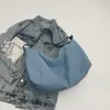 Bolsa Transversal Nova Moda Outono 2026 Feminina Cor Sólida Bolsa de Ombro Único Grande Capacidade Bolsa para Viagem Esportes Bolsa Minimalista Tendência