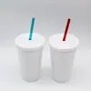 Taza de fruta de plástico de doble capa creativa, simple, portátil, taza de agua para adultos, taza de café para hombre y mujer con tapa, venta al por mayor