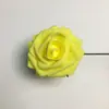 Venta al por mayor del fabricante Cabezas de Flores de Rosa Artificiales de 8 cm con Tallos, Soportes de Flores de Papel, Cabezas de Flores de Espuma, Accesorios de Flores para Cajas de Dulces de Boda