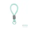 Lanyard para Llaves Colorido Trenzado Nudado Correa para Teléfono Correa de Muñeca Antiperdida Lanyard para Botella de Agua Accesorio para Bolso Dopamina