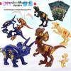 Brinquedos de dinossauro para desmontar DIY brinquedos educativos de montagem para crianças dinossauro sacola surpresa barraca de feira noturna venda quente atacado