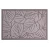 Mantel Individual Decorativo de PVC con Corte de Hoja Europeo y Americano Transfronterizo Color Sólido Aislante para Comida Mantel de Hotel Antideslizante Mantel Occidental