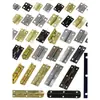 Bisagra Colección de Bisagras Ferretería Página de Sala Página Plegable 90 Grados 180 Grados Bisagra para Caja Pequeña Distribución de Puerta de Gabinete Bisagra